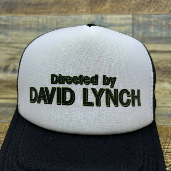 NWOT David Lynch Black and White Trucker Hat - Picture 3 of 6
